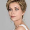 Women's Gray Synthetic Lace Front Wig Hand-tied By Rooted