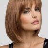Carley | Gray Straight Red Bob Synthetic Blonde Black Rooted Wigs - wigglytuff.net