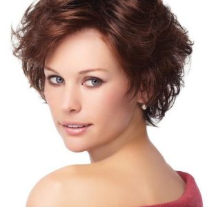 Carte Blanche | Gray Straight Short Lace Front Layered Brunette Blonde Wigs - wigglytuff.net