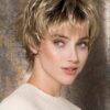 Click | Blonde Short Rooted Pixie Brunette Synthetic Wigs - wigglytuff.net