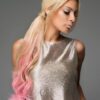 23" Color Splash Pony | Colored Ponytails All Hairpieces Wigs - wigglytuff.net