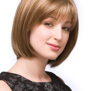 Erika | Blonde Mid-Length Synthetic Short Women's Wigs - wigglytuff.net