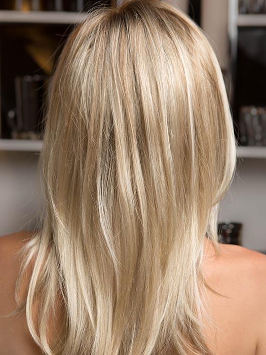 Glamour Mono | Blonde Layered Long Black Brunette Synthetic Wigs - wigglytuff.net