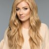 Amber H-Mono | Black Straight Long Blonde Women's Wigs - wigglytuff.net