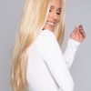 Ariana | Black Monofilament Straight Red Lace Front Blonde New Arrivals Rooted Wigs - wigglytuff.net
