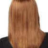Bravo | Black Women's Long Human Hair Lace Front Monofilament Straight Layered Wigs - wigglytuff.net