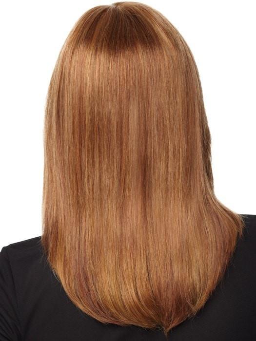 Bravo | Black Women's Long Human Hair Lace Front Monofilament Straight Layered Wigs - wigglytuff.net
