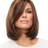 Cameron Large | Brunette Synthetic Rooted Black Red Lace Front Straight Wigs - wigglytuff.net