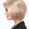 Juliet | Black Blonde Monofilament Red Gray Short Lace Front Synthetic Wigs - wigglytuff.net