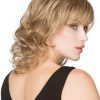Cat | Brunette Rooted Blonde Synthetic Curly Wigs - wigglytuff.net