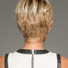 Textured Cut | Red Women's Pixie Brunette Gray Short Wigs - wigglytuff.net
