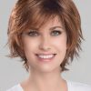 Clever | Straight Short Brunette Rooted Wigs - wigglytuff.net