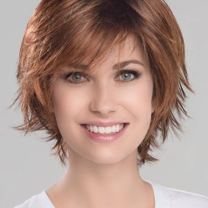 Clever | Straight Short Brunette Rooted Wigs - wigglytuff.net