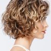 Sweet Talk Luxury | Curly Monofilament Women's Red Gray New Arrivals Lace Front Brunette Wigs - wigglytuff.net