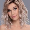 Touch | Curly Red Layered Mid-Length Rooted Women's New Arrivals Wigs - wigglytuff.net
