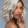 Wren | Curly Brunette Lace Front Blonde Rooted Short Wigs - wigglytuff.net