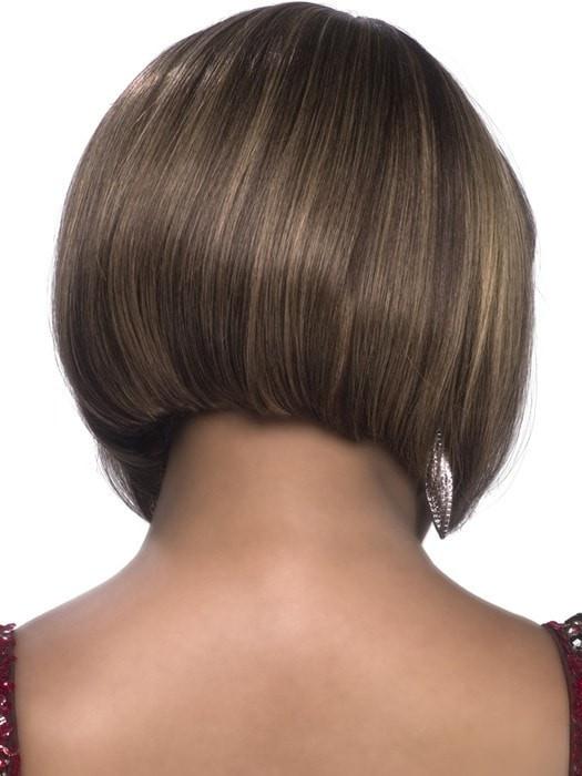 H-280 | Mid-Length African American Straight Human Hair Wigs - wigglytuff.net
