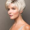 Ivy | Short Rooted Women's Straight Synthetic Blonde Wigs - wigglytuff.net