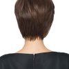 Wispy Cut | Short Red Women's Brunette Rooted Wigs - wigglytuff.net
